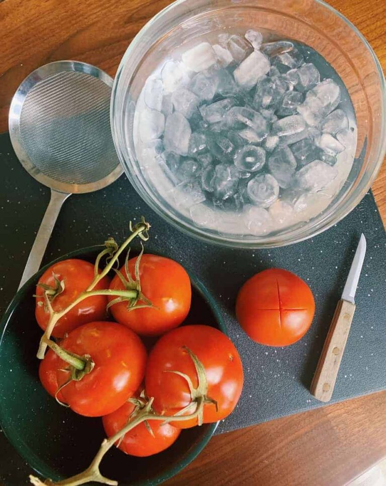 How to Blanch Tomatoes for Peeling Season & Thyme