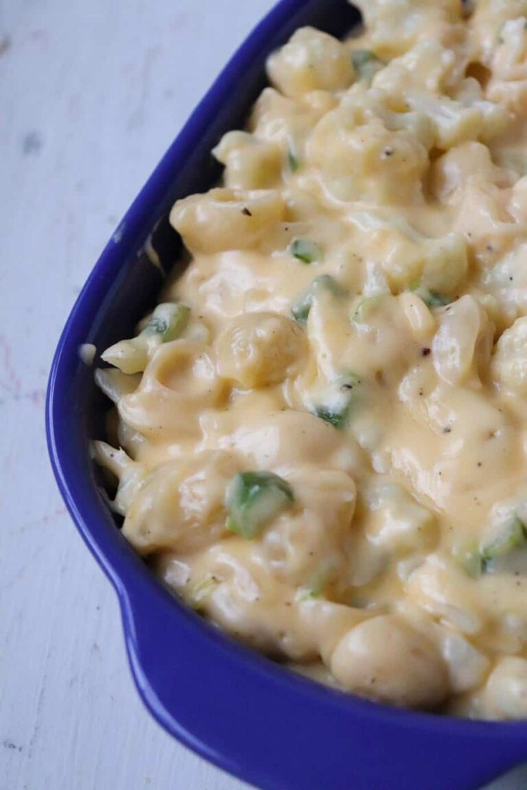 Spicy Cauliflower Mac and Cheese Season & Thyme