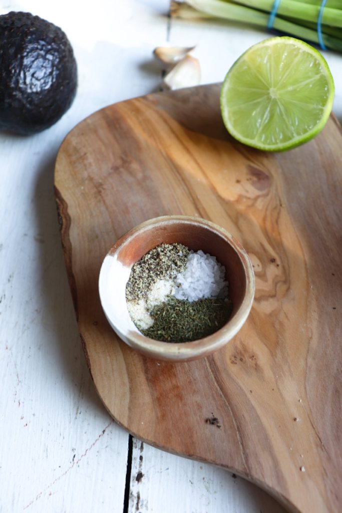 spices for avocado ranch