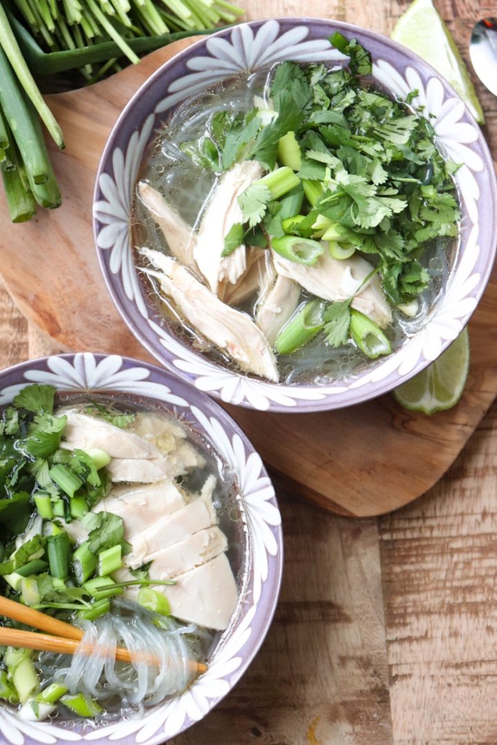 Miến Gà (Vietnamese Clear Noodle Soup) - Season & Thyme