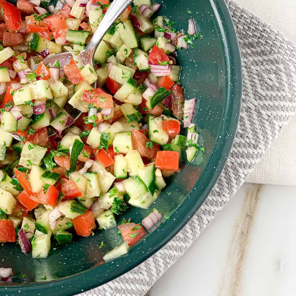 Israeli Cucumber Salad Season & Thyme