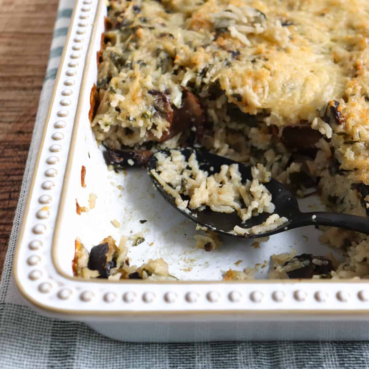 Creamy Spinach Casserole Season Thyme