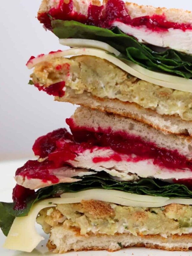 Ultimate Thanksgiving Leftover Sandwich