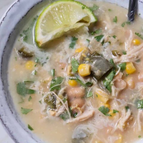 Instant Pot Chicken and Poblano Soup - Season & Thyme