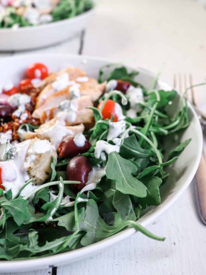 mediterranean warm grain bowls featured