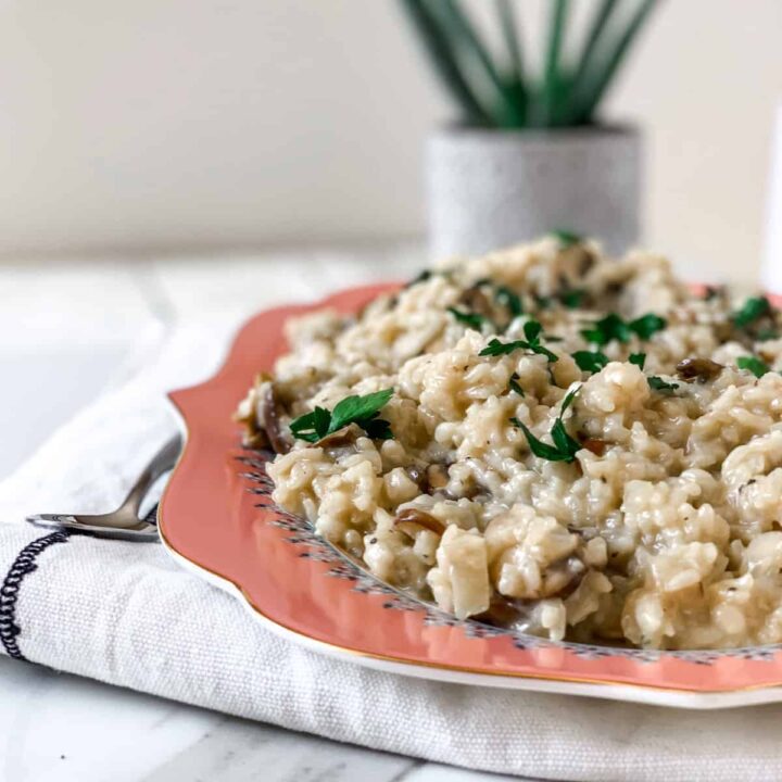 Creamy Mushroom Risotto Season & Thyme