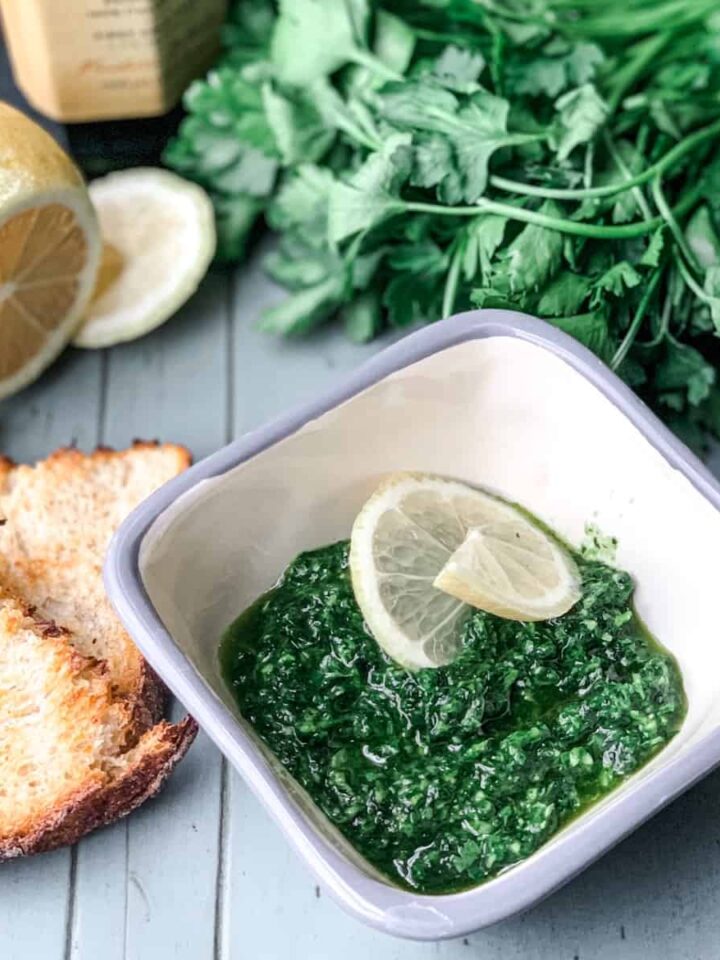 parsley pesto featured