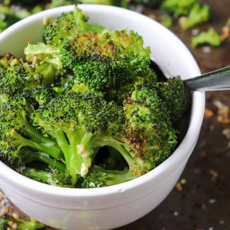 roasted broccoli featured