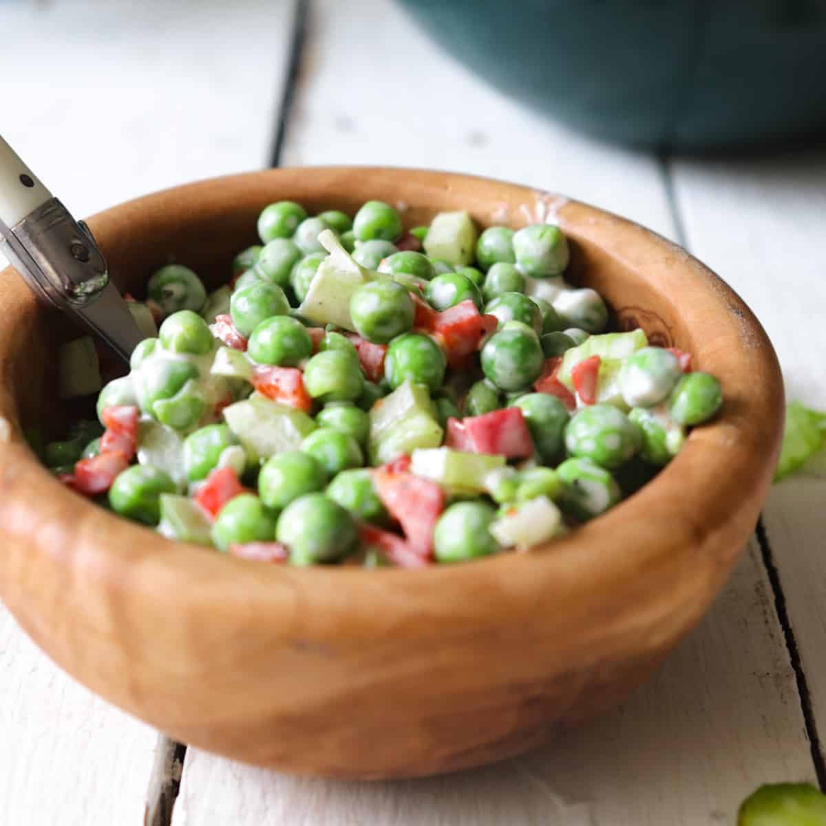 Sugar Snap Pea and Corn Salad - thekittchen