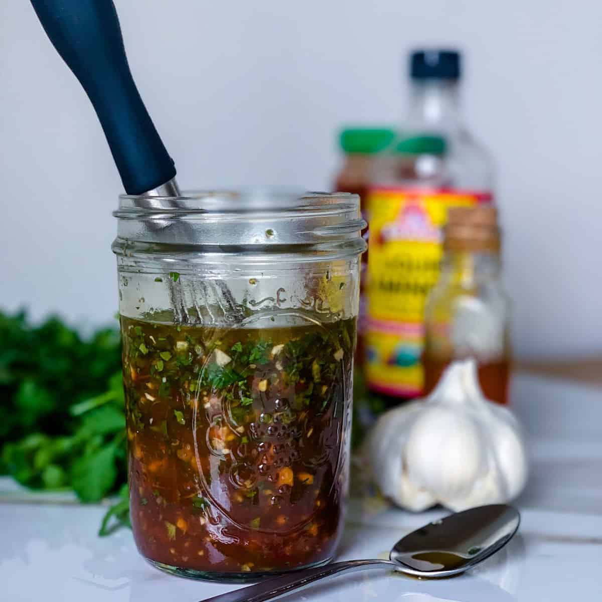 spicy cilantro lime marinade featured