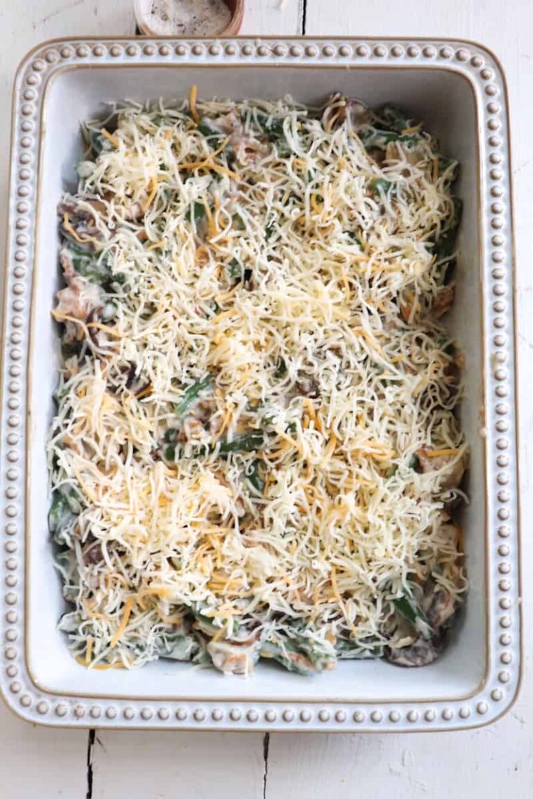 Paula Deen Green Bean Casserole - Season &amp; Thyme