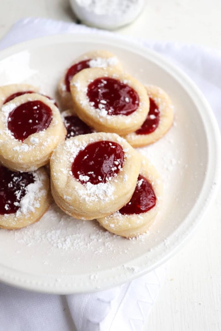 Easy Kolaczki Recipe (Solo Brand Kolacky Thumbprint Cookies) Season