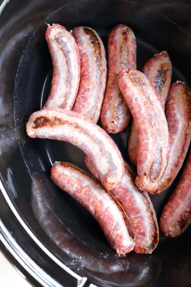 Crockpot Sausage and Peppers Rustica Season & Thyme