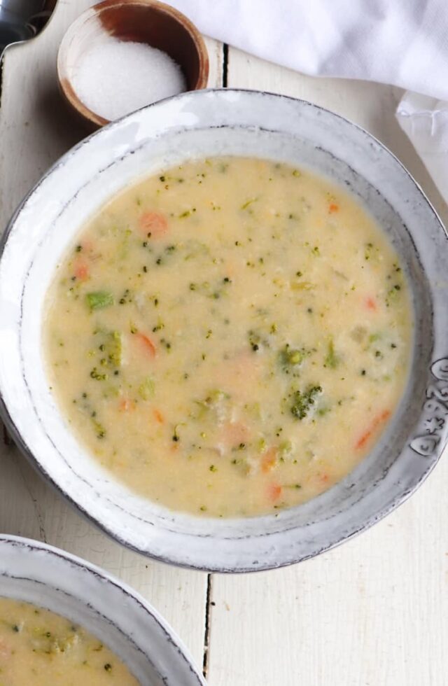 Easy Carrot and Broccoli Soup - Season & Thyme