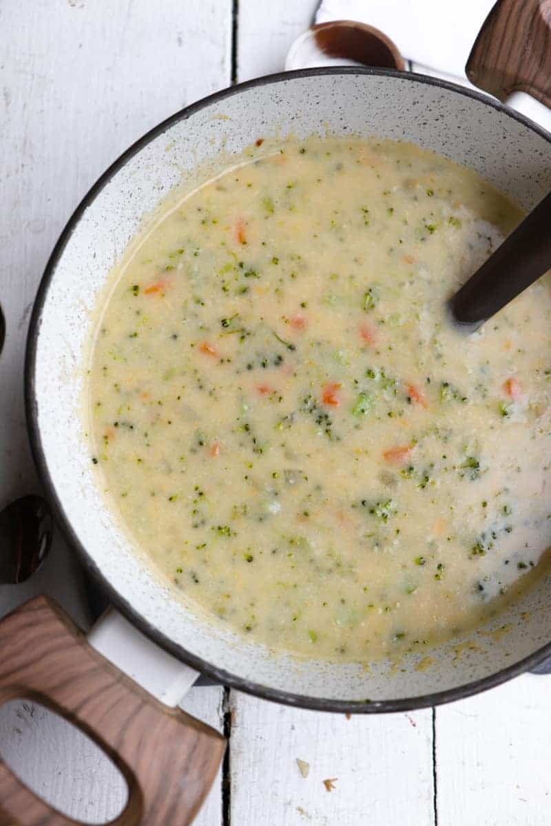 Easy Carrot and Broccoli Soup Season & Thyme