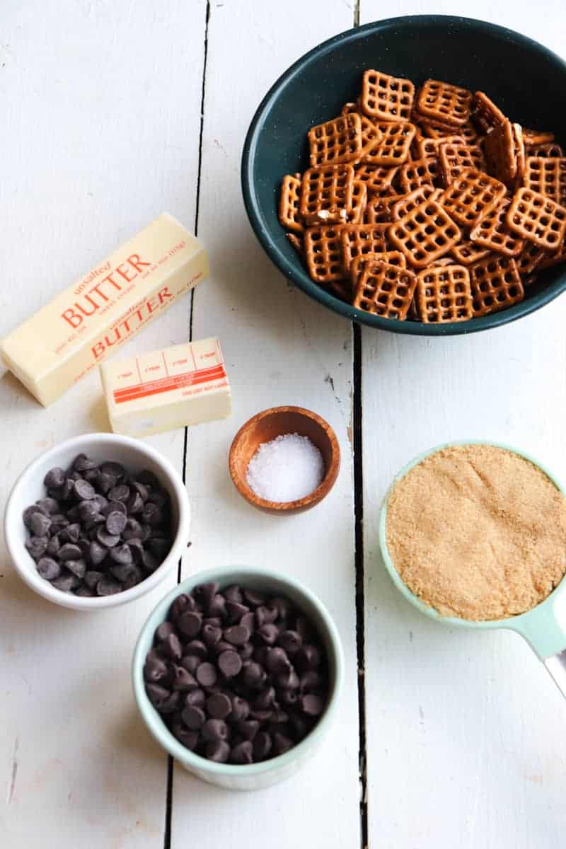 Christmas Crack with Pretzels Season & Thyme