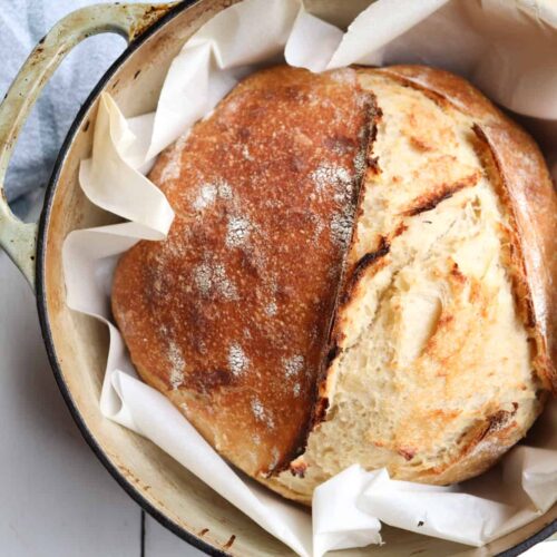 Rustic Honey Sourdough Bread - Season & Thyme