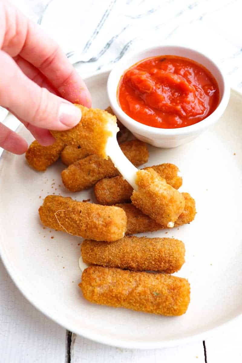 Frozen Mozzarella Sticks in Air Fryer - Season & Thyme