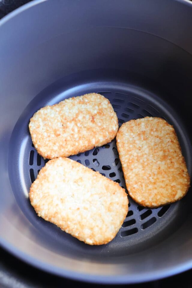 Frozen Hash Browns in Air Fryer Season & Thyme