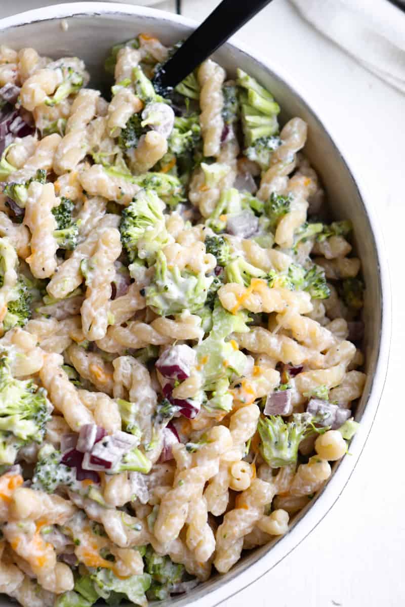 Broccoli Crunch Pasta Salad - Season & Thyme