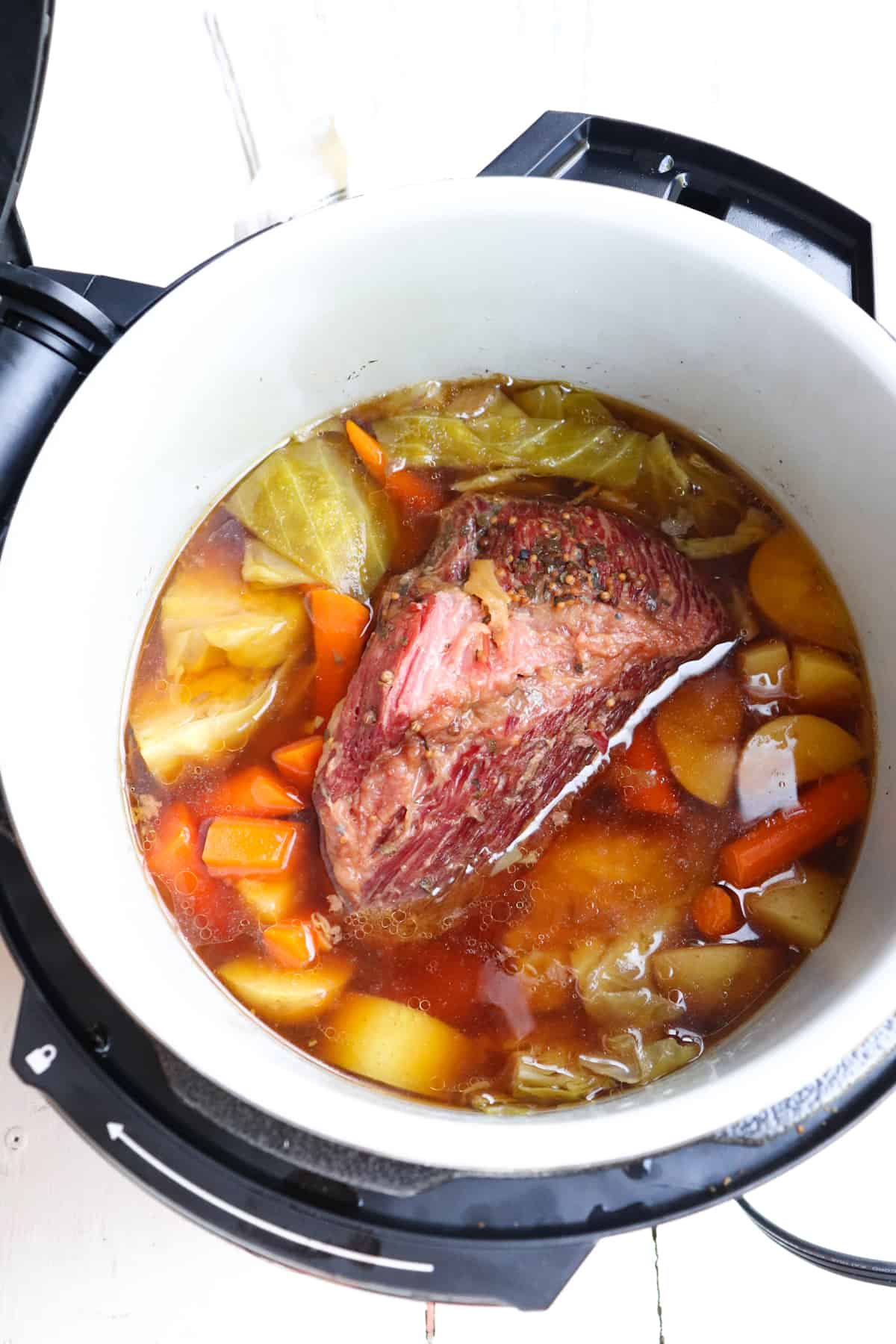 Ninja Foodi Corned Beef and Cabbage (Instant Pot and Slow Cooker