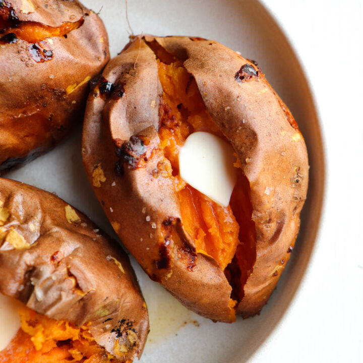 Ninja Foodi Sweet Potatoes (in the Air Fryer) Season & Thyme