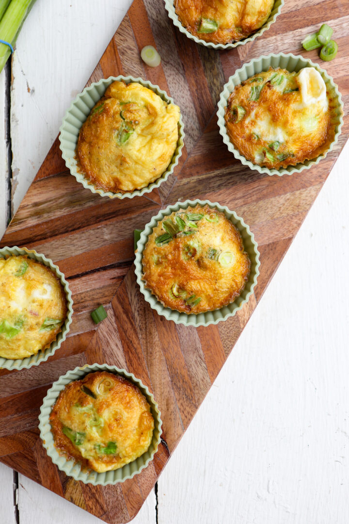 Easy Air Fryer Egg Bites with Ham and Cheese - Season & Thyme