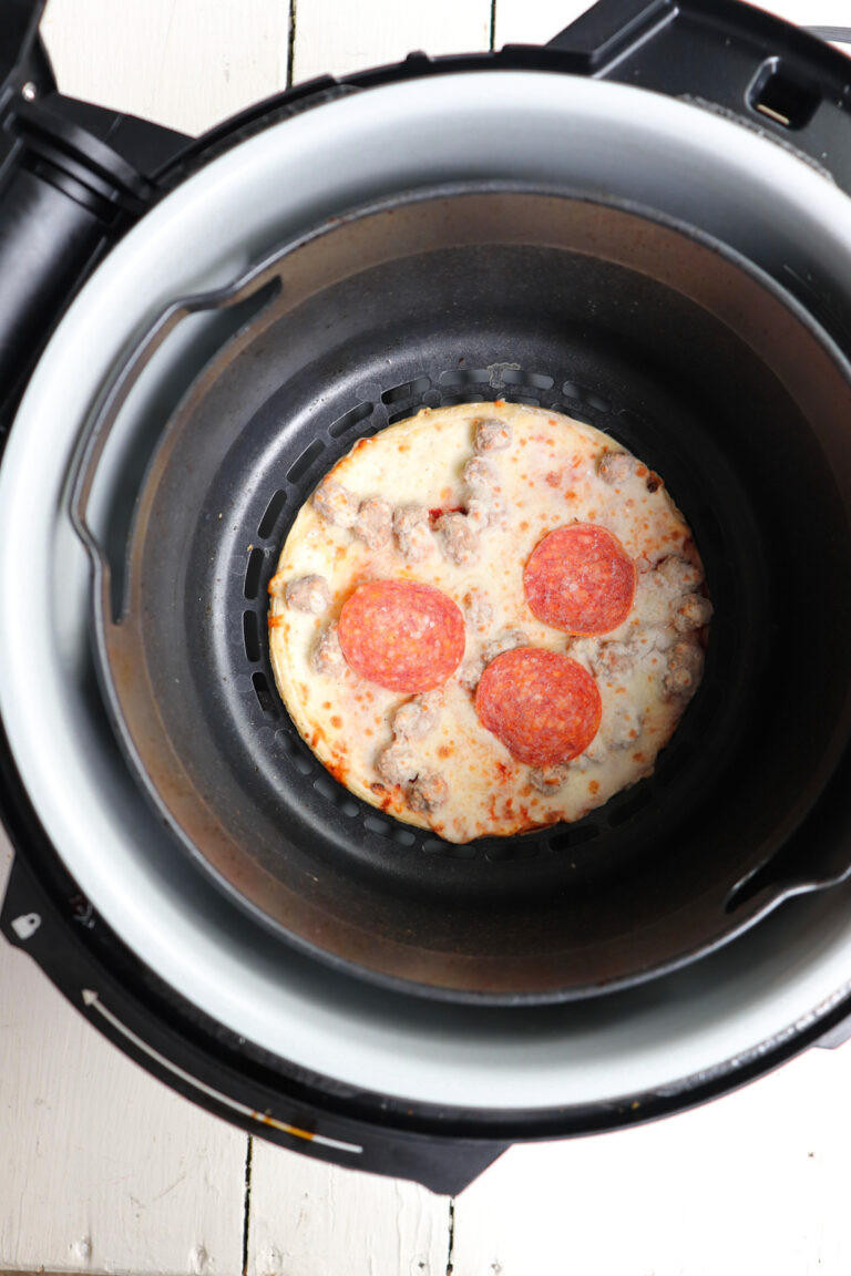 Ninja Foodi Frozen Mini Pizza (in Air Fryer) Season & Thyme