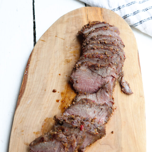 Sous Vide Venison Tenderloin Season & Thyme