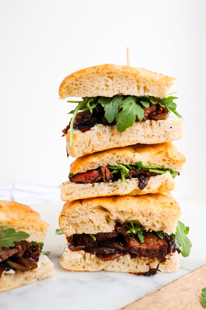 Steak and Arugula Sandwich Season & Thyme
