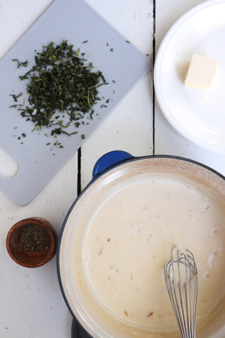 White Wine and Tarragon Cream Sauce Season & Thyme
