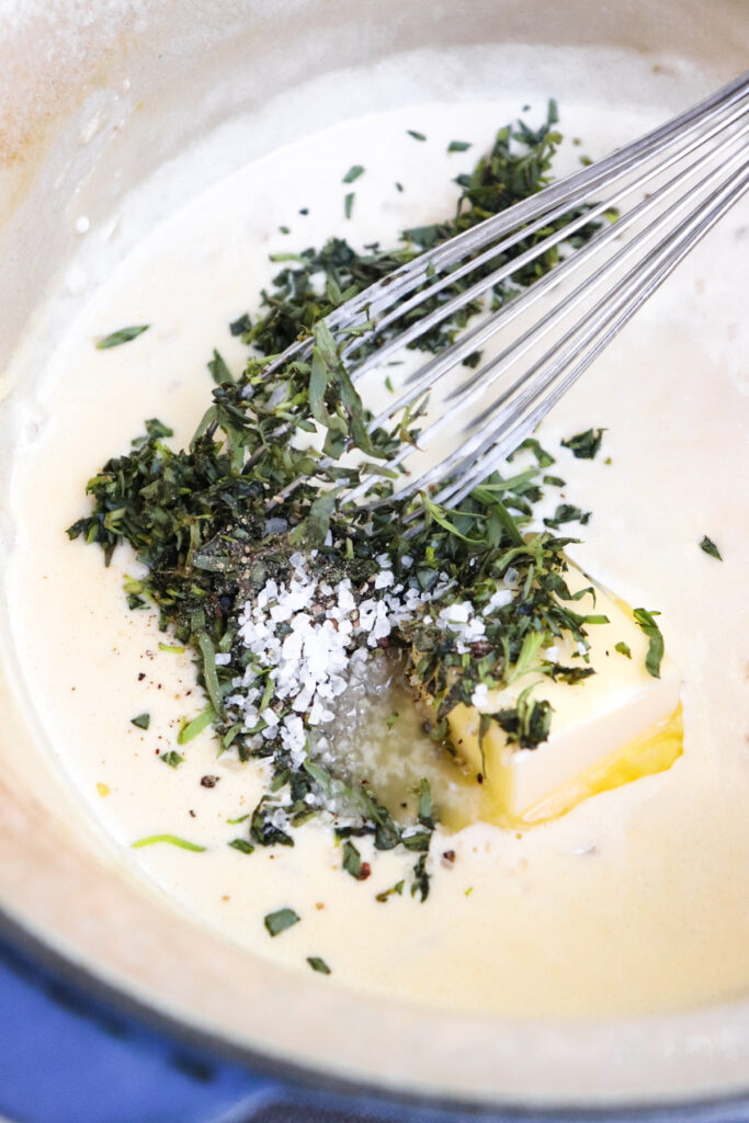White Wine and Tarragon Cream Sauce Season & Thyme