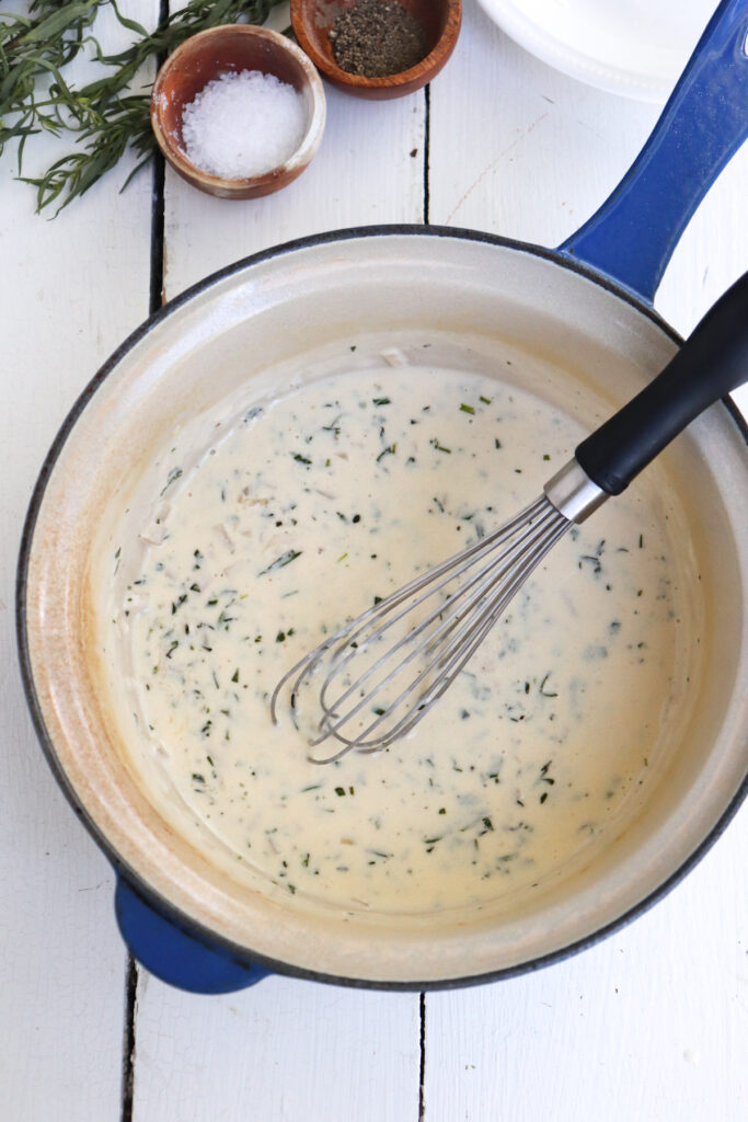 White Wine and Tarragon Cream Sauce Season & Thyme