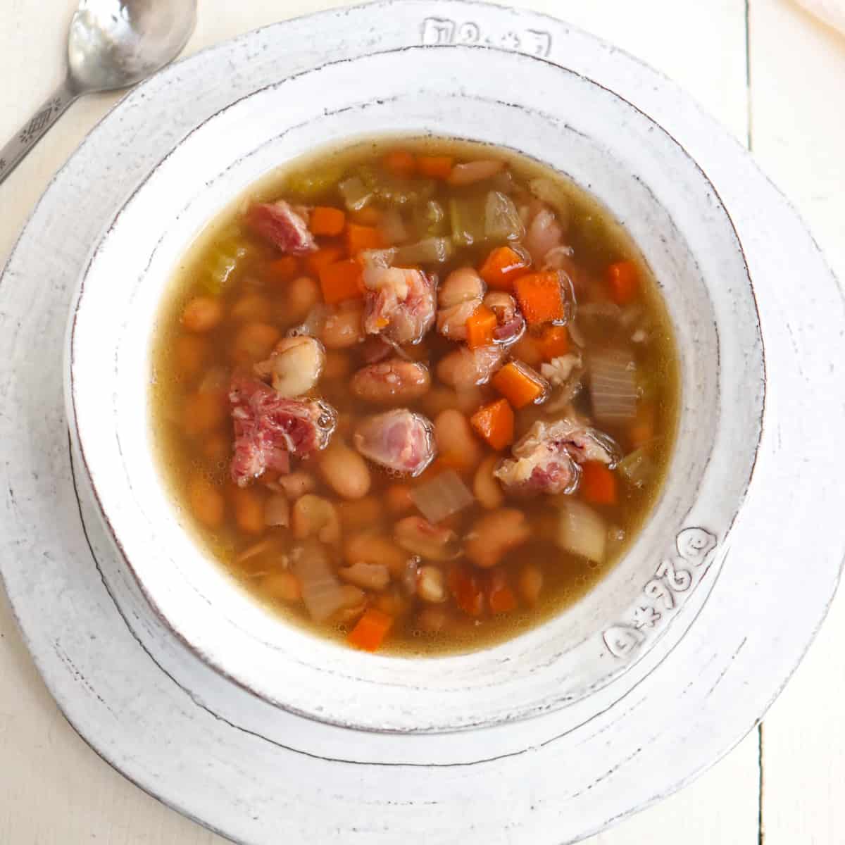 Ninja foodi ham discount and bean soup