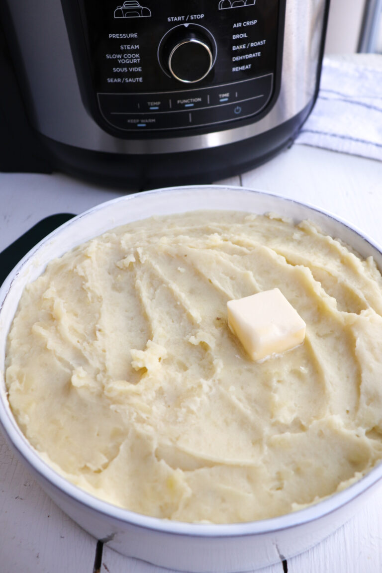 Easy Ninja Foodi Mashed Potatoes Season & Thyme
