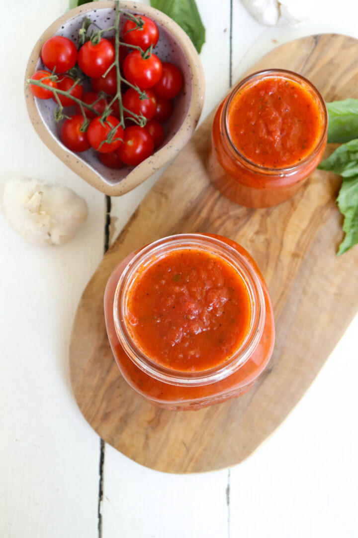 Instant Pot Tomato Sauce (with fresh tomatoes) Season & Thyme