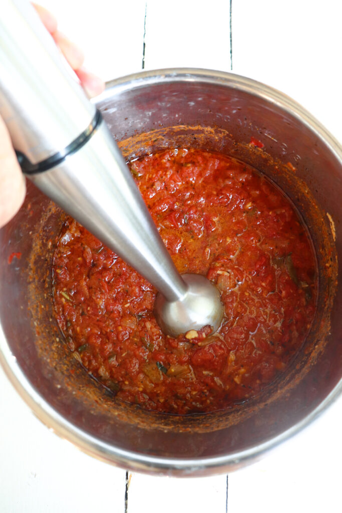 Instant Pot Tomato Sauce (with fresh tomatoes) Season & Thyme