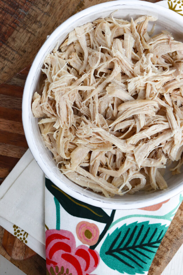 Instant Pot Shredded Chicken Breasts (Frozen or Fresh) Season & Thyme
