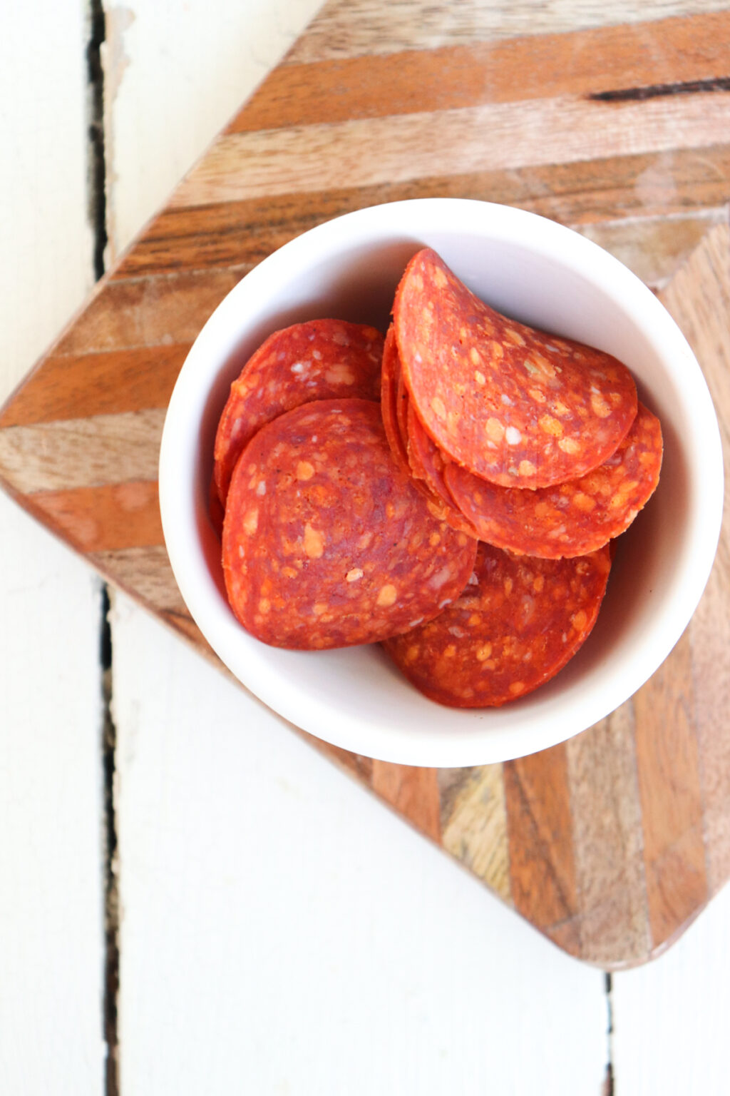 Air Fryer Pepperoni Chips Season & Thyme