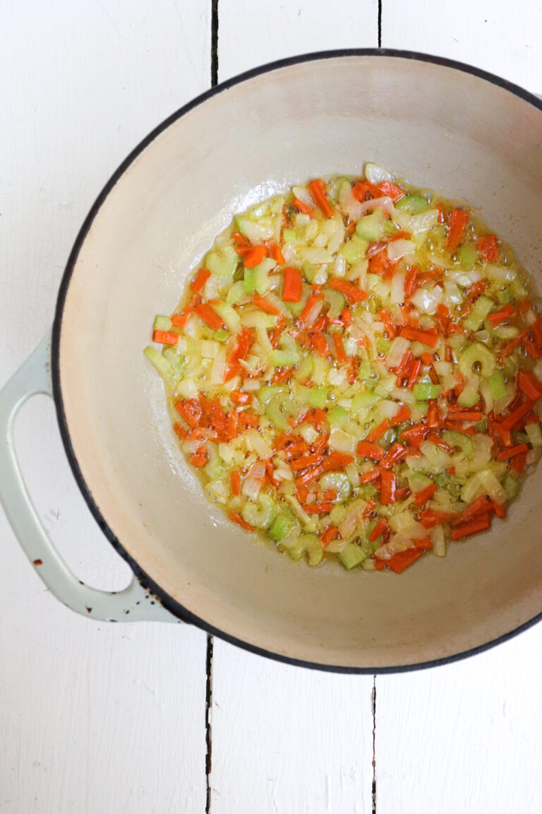Potbelly Chicken Pot Pie Soup with Pie Crust Crumbles Season & Thyme