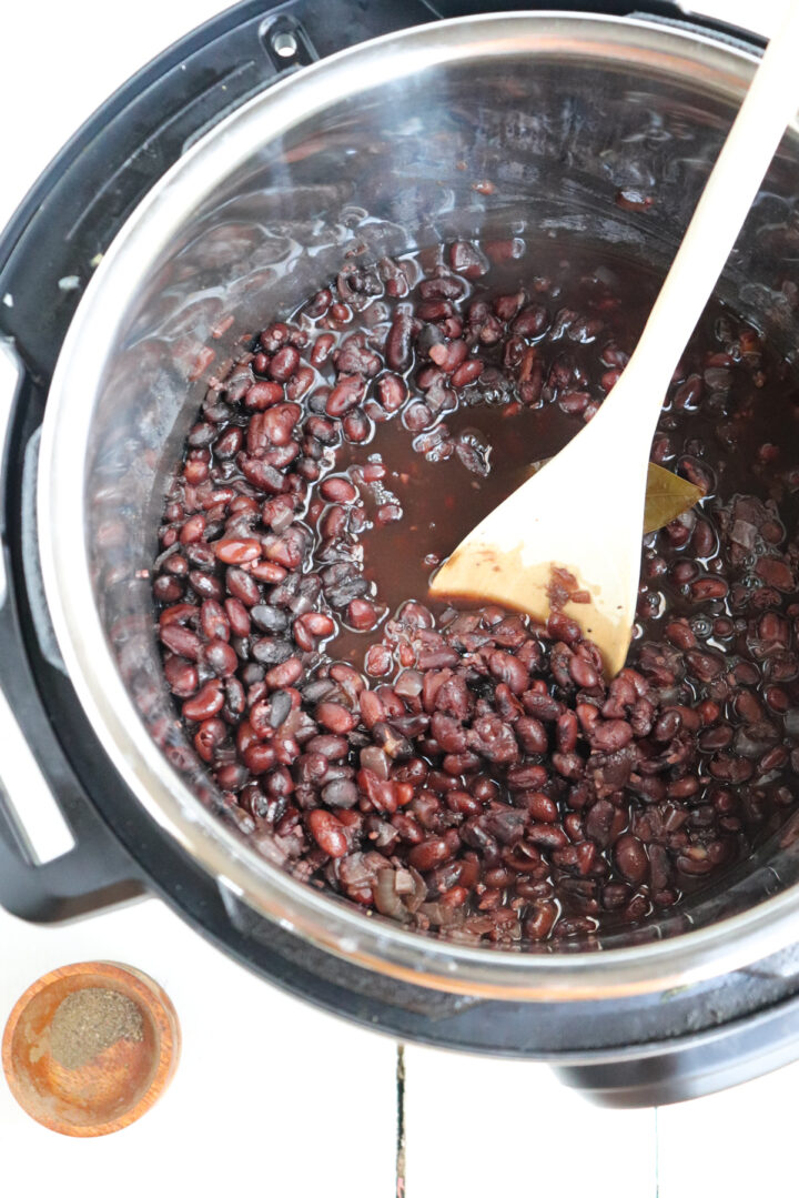 Instant Pot Black Beans (No Soak) Season & Thyme