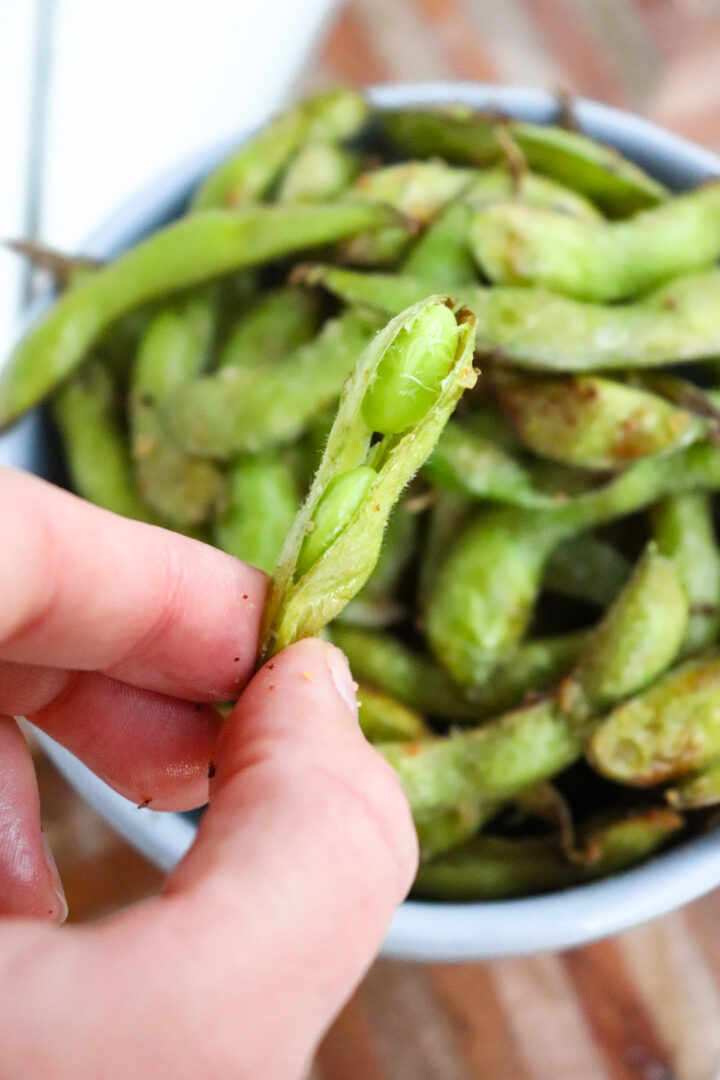 Air Fryer Edamame (Whole) Season & Thyme