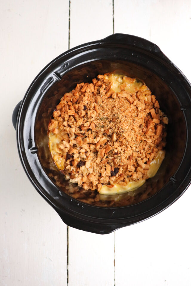 4 Ingredient Slow Cooker Chicken With Stuffing - Season & Thyme