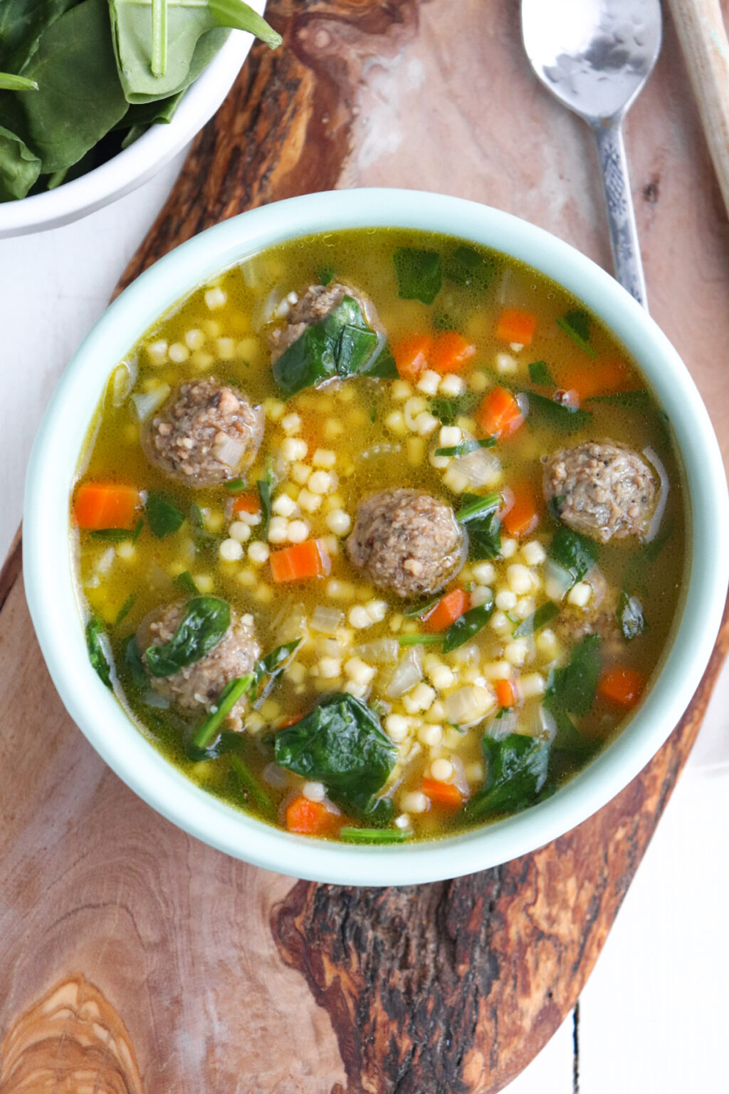 Easy Italian Wedding Soup with Frozen Meatballs - Season & Thyme