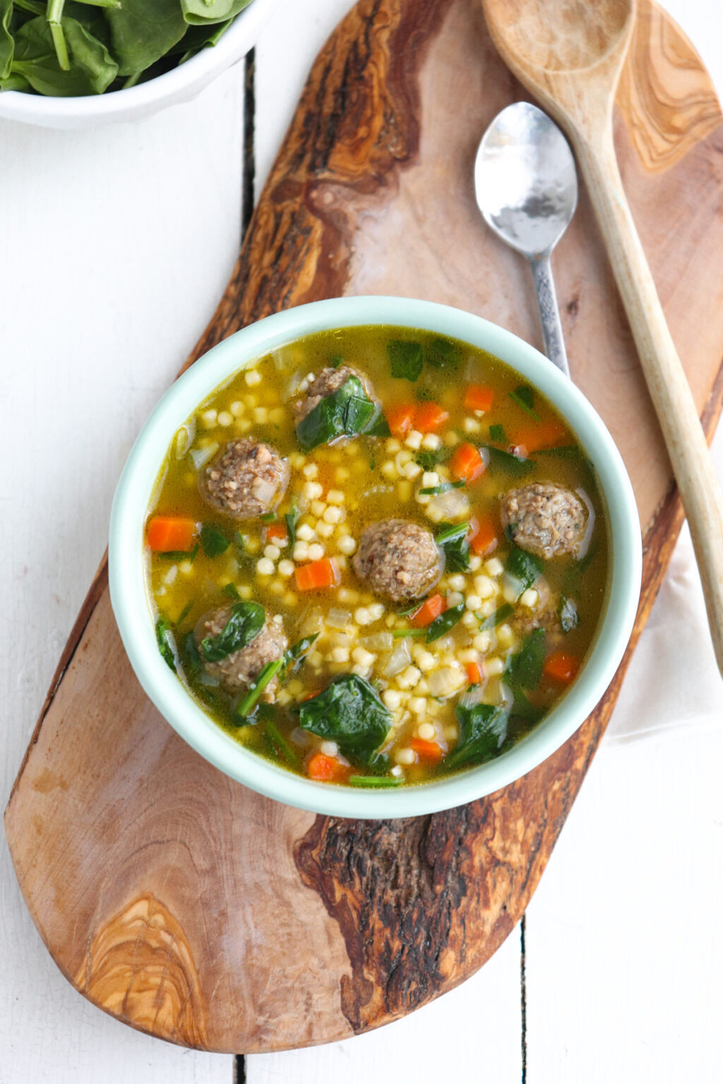 Easy Italian Wedding Soup with Frozen Meatballs - Season & Thyme