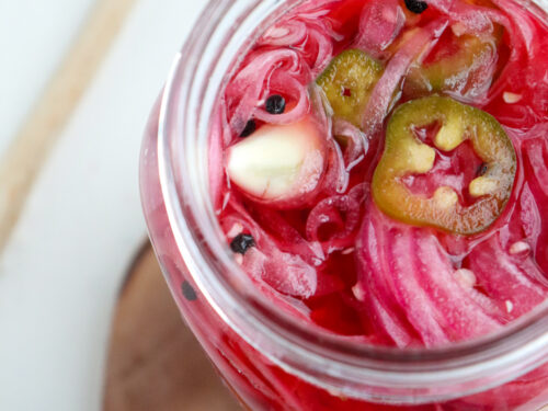 Mexican pickled deals onions