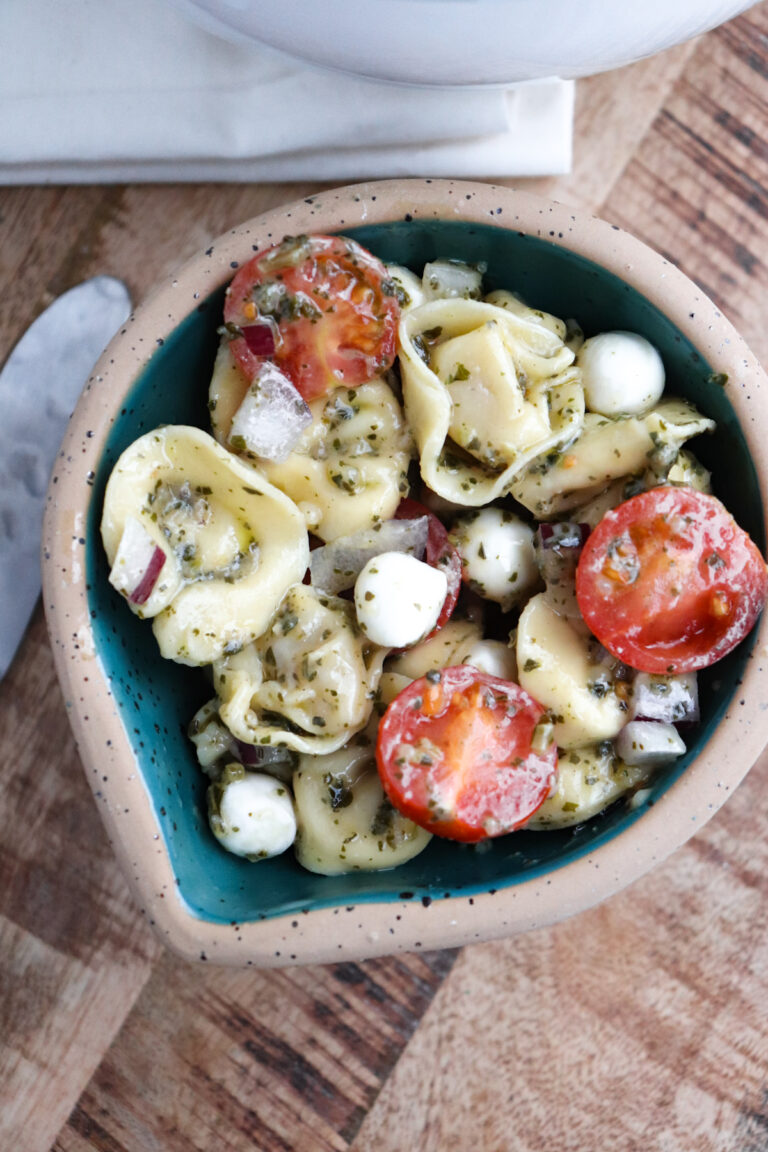 Pesto Tortellini Pasta Salad Season & Thyme