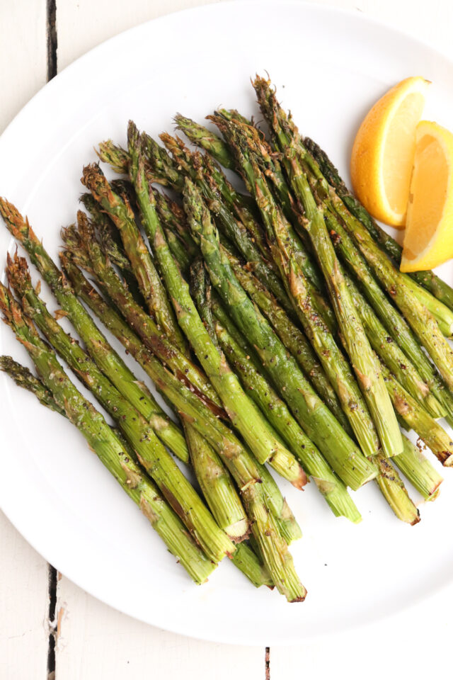 Air Fryer Asparagus (Ninja Foodi) Season & Thyme