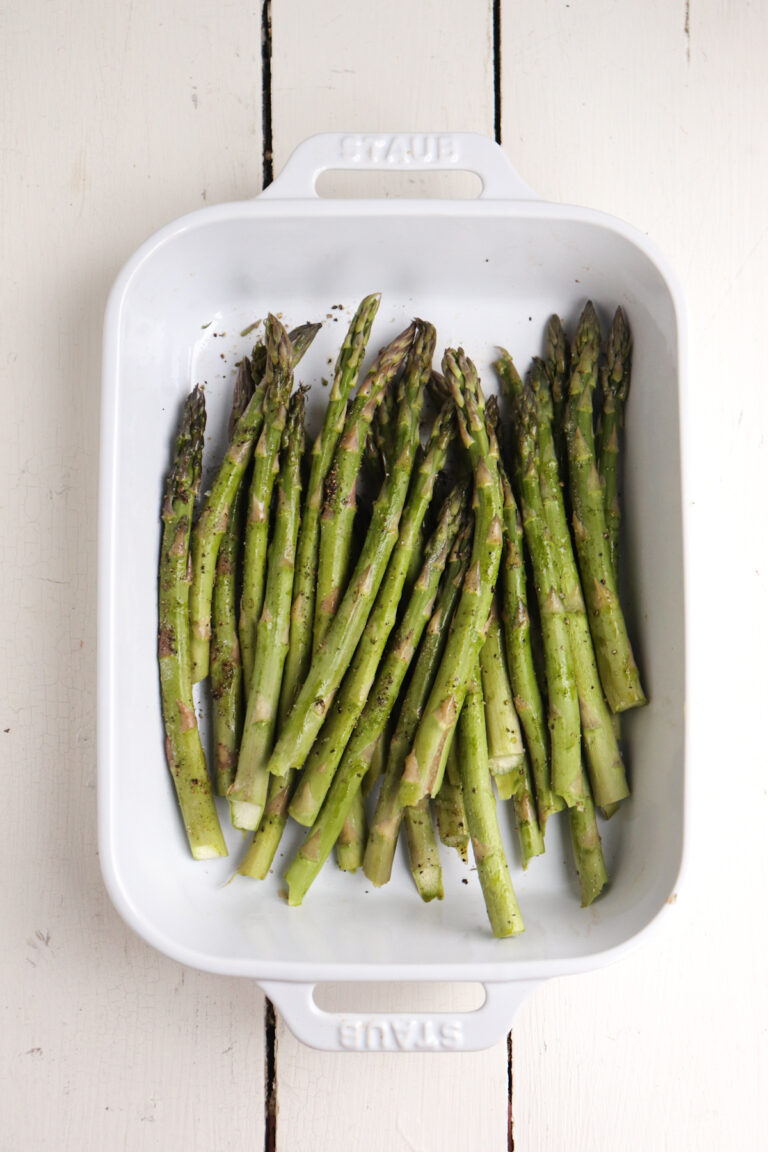 Air Fryer Asparagus (Ninja Foodi) Season & Thyme
