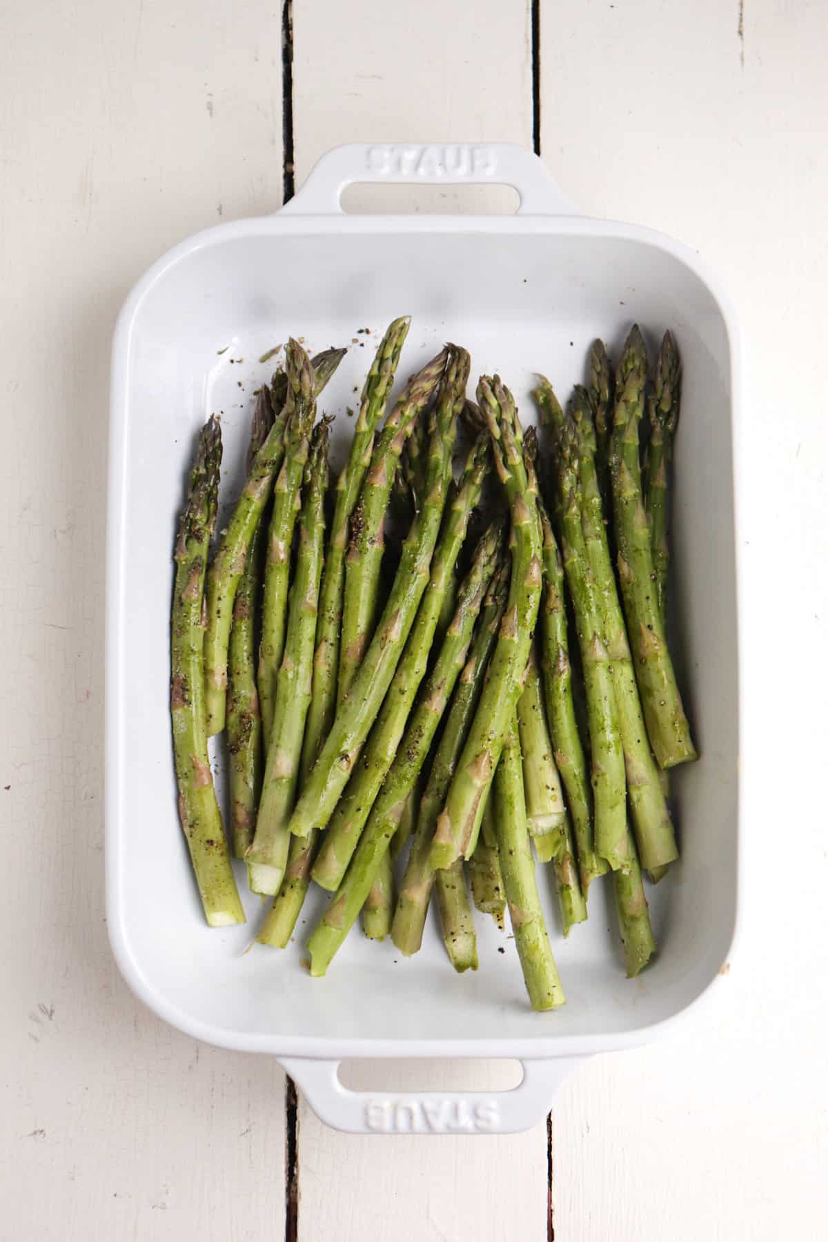 Air Fryer Asparagus (Ninja Foodi) Season & Thyme